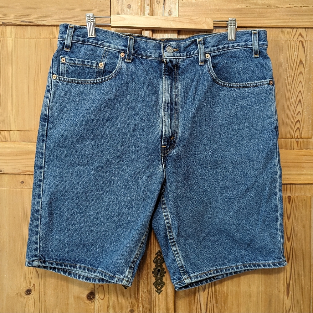 Vintage Carhartt Made in USA Denim Dad Shorts 38